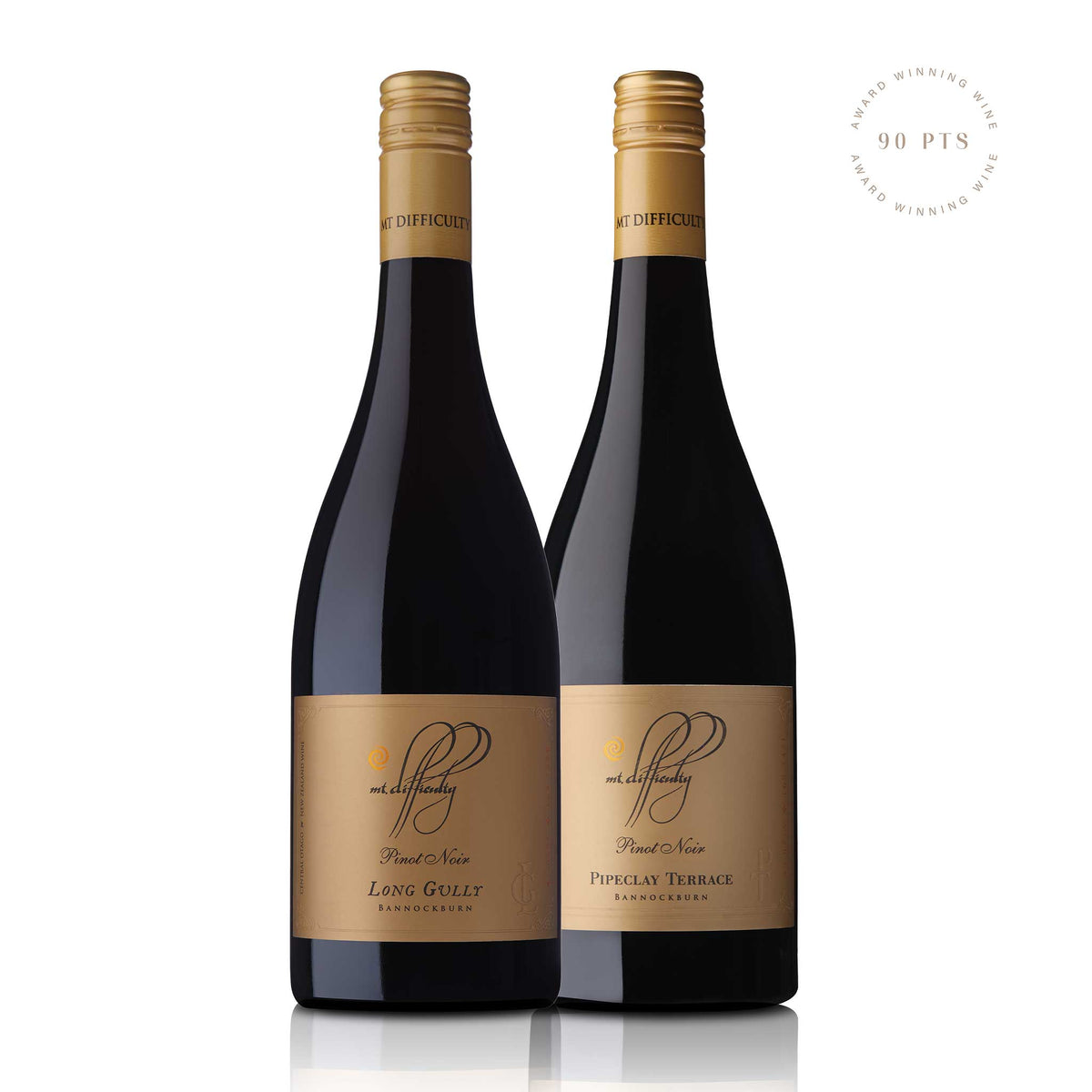 Mt Difficulty Single Vineyard Bannockburn Pinot Noir 2020 (Mixed Duo)