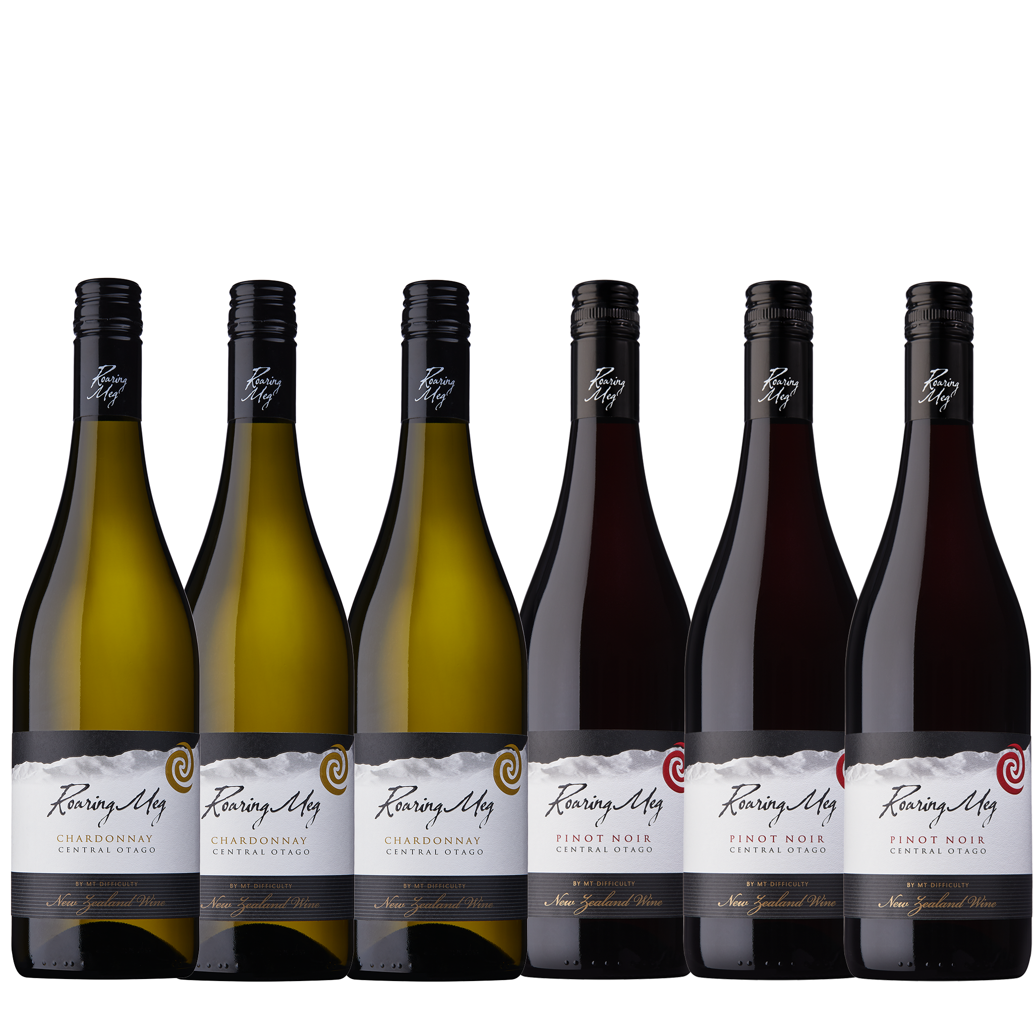 Mt Difficulty Roaring Meg Chardonnay & Pinot Noir Mixed Case