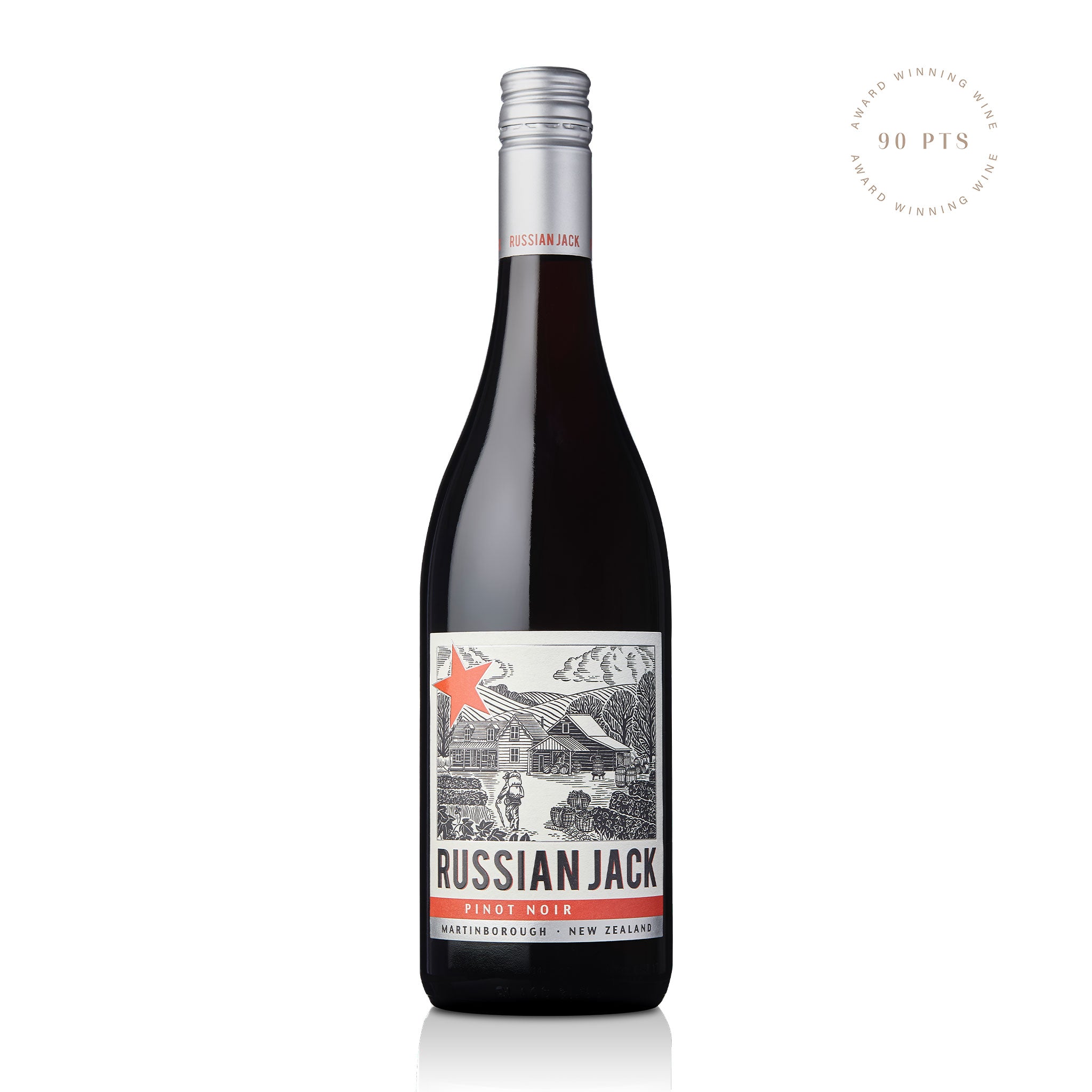 Russian Jack Pinot Noir 2022 | 6 bottles | Martinborough New
